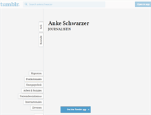 Tablet Screenshot of ankeschwarzer.com